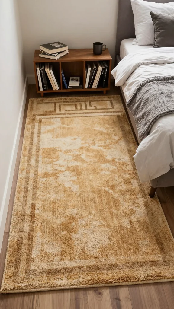 18 Ways to Arrange Furniture in Your Bedroom for Maximum Comfort - 10. Define Zones with Rugs 1