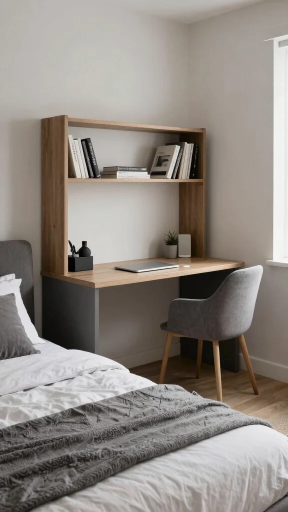 18 Ways to Arrange Furniture in Your Bedroom for Maximum Comfort - 15. Separate Work and Sleep Areas 1