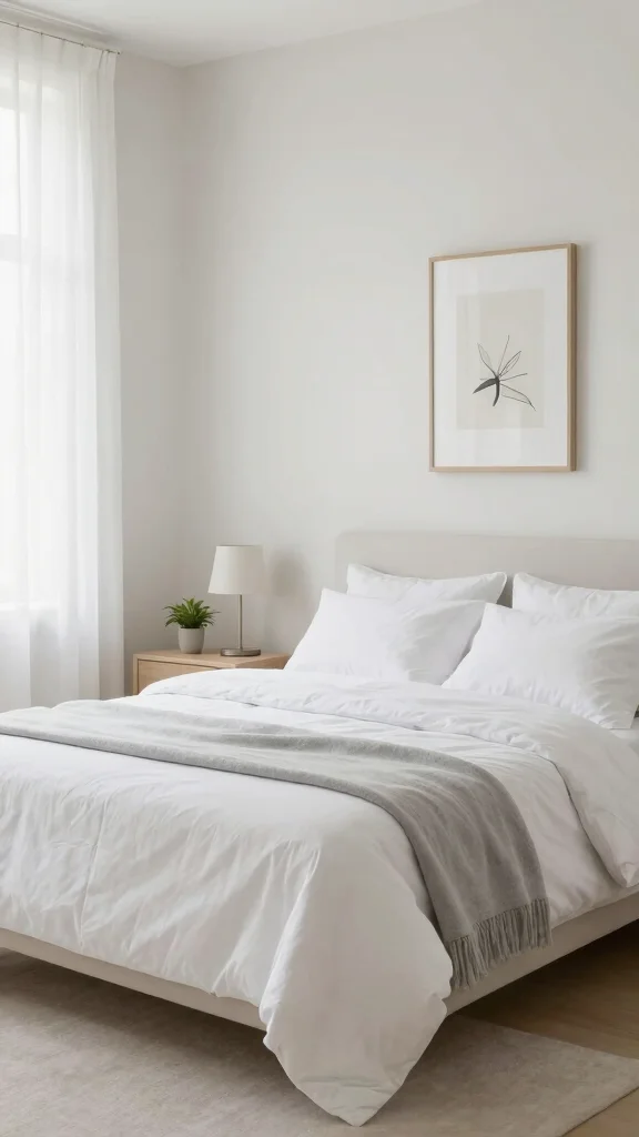 18 Ways to Place Furniture in Your Bedroom for Optimal Space - 4. Embrace Minimalism 1