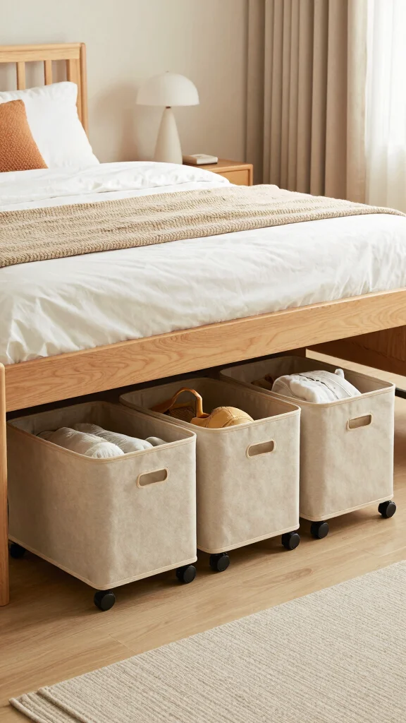 18 Ways to Place Furniture in Your Bedroom for Optimal Space - 8. Incorporate Under-Bed Storage 1