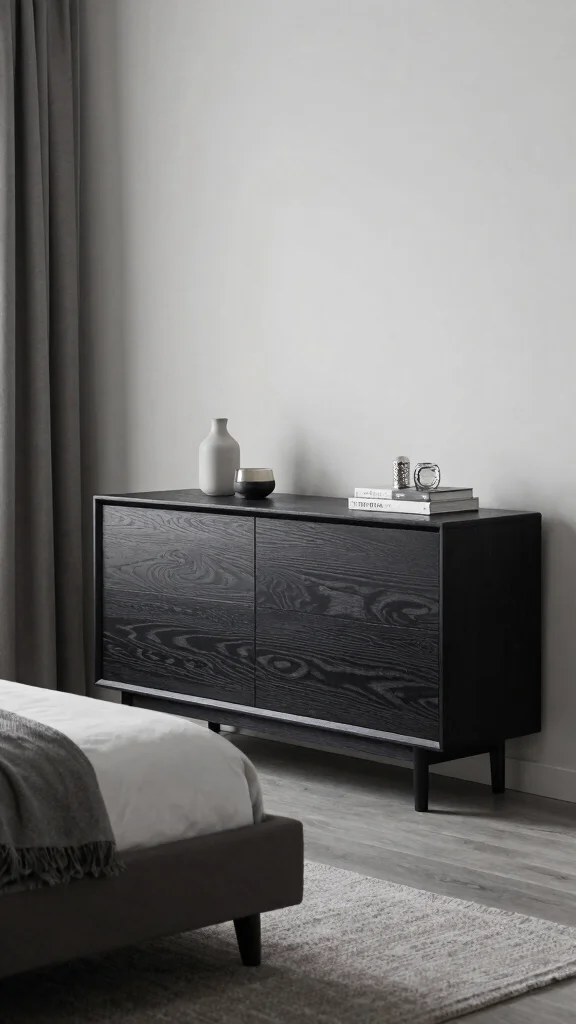 20 Black, White, and Grey Bedroom Ideas with Dark Wood Furniture - Conclusion 1