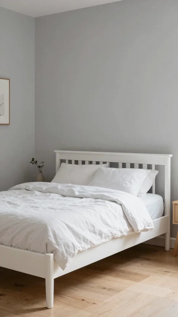 20 Master Bedroom Ideas with White Furniture Color Schemes - 12. Scandinavian Simplicity 1