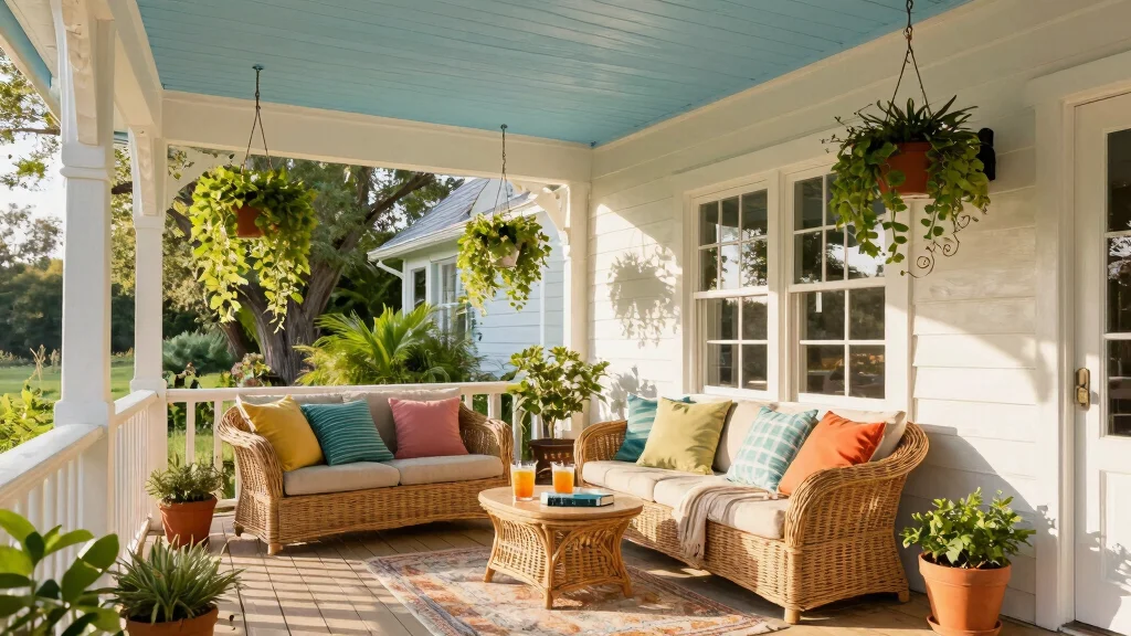 16 Porch Ceiling Ideas Cheap but Beautiful