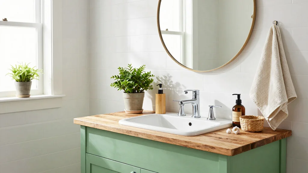 17 Green Vanity Bathroom Ideas for a Fresh Pop of Color