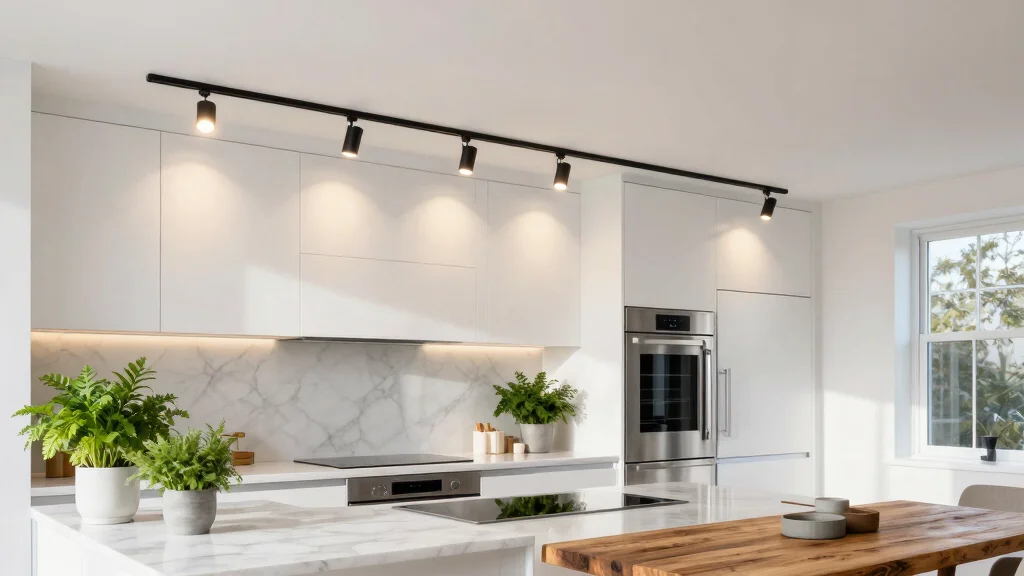 17 Modern Track Lighting Kitchen Ideas for Sleek Interiors