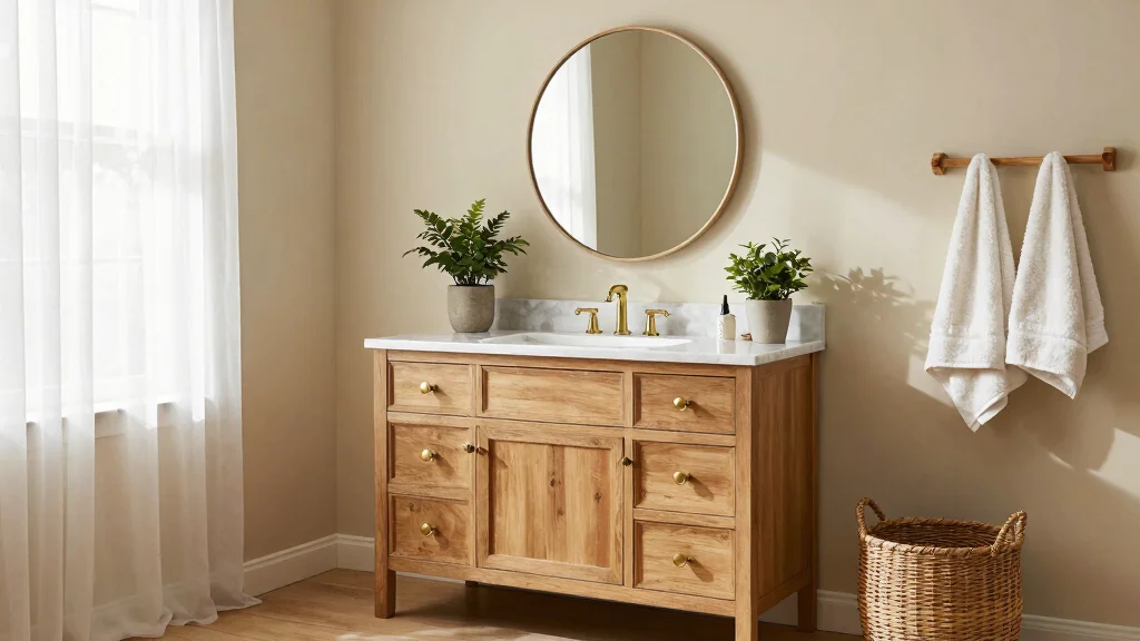 18 Oak Vanity Bathroom Ideas for a Classic Natural Touch