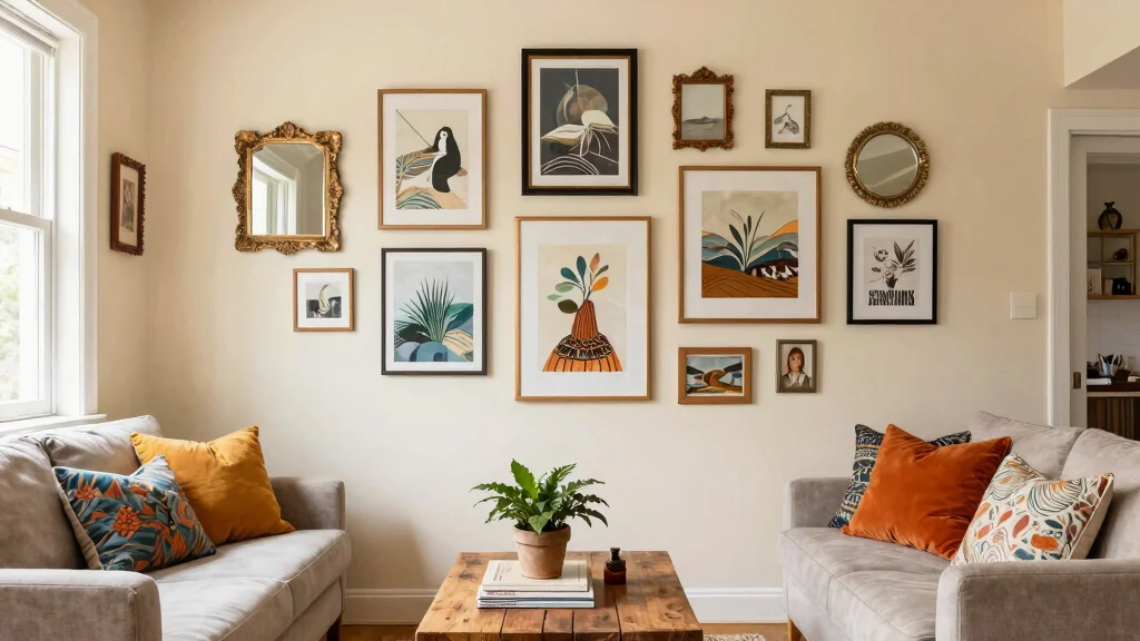 10 Living Room Wall Ideas to Fill Empty Walls Beautifully