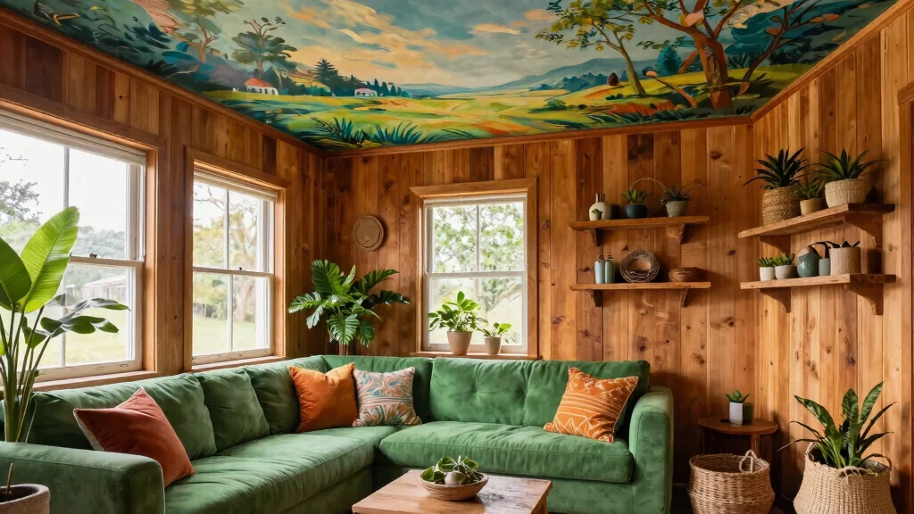 11 Ceiling Art Ideas to Turn Your Ceiling into a Masterpiece
